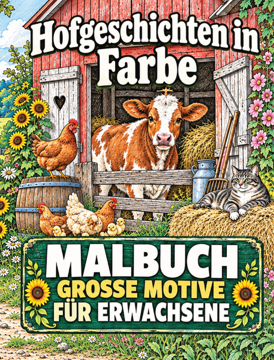 Cover von Hofgeschichten in Farbe