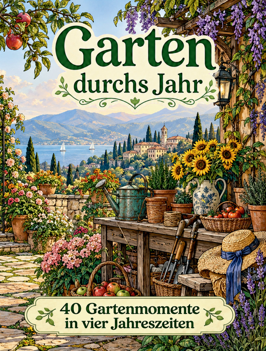 Cover von Garten durchs Jahr