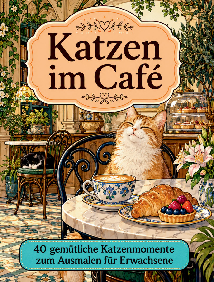 Cover von Katzen im Café